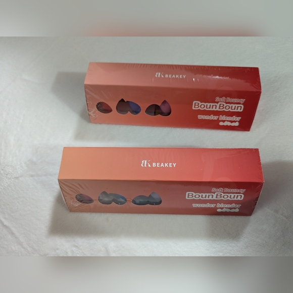 New - Two Boxes: Beakey BounBoun Wonder Blender Sponge Set (Each Box 5 Sponges) - Picture 2 of 3